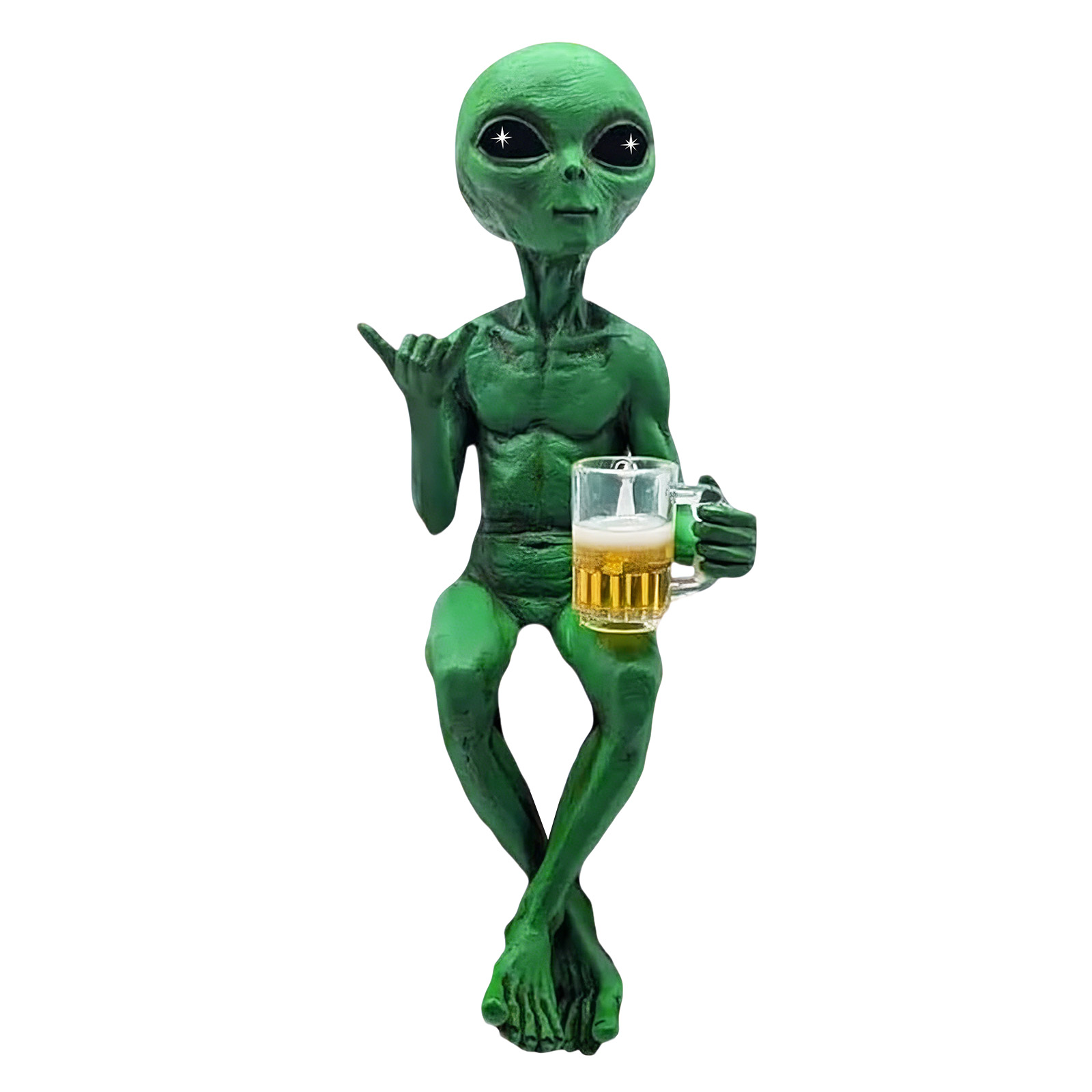 Wine Beer Garden - Alien Invasion Party Alien Wine Drinking
