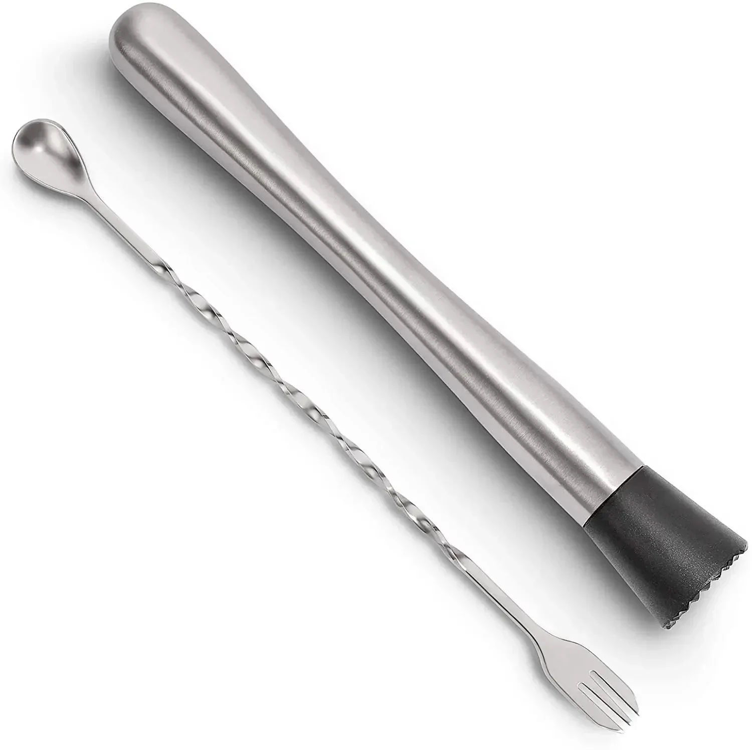 Muddler Cocktail Bar - Stainless Steel Cocktail Muddler Set and