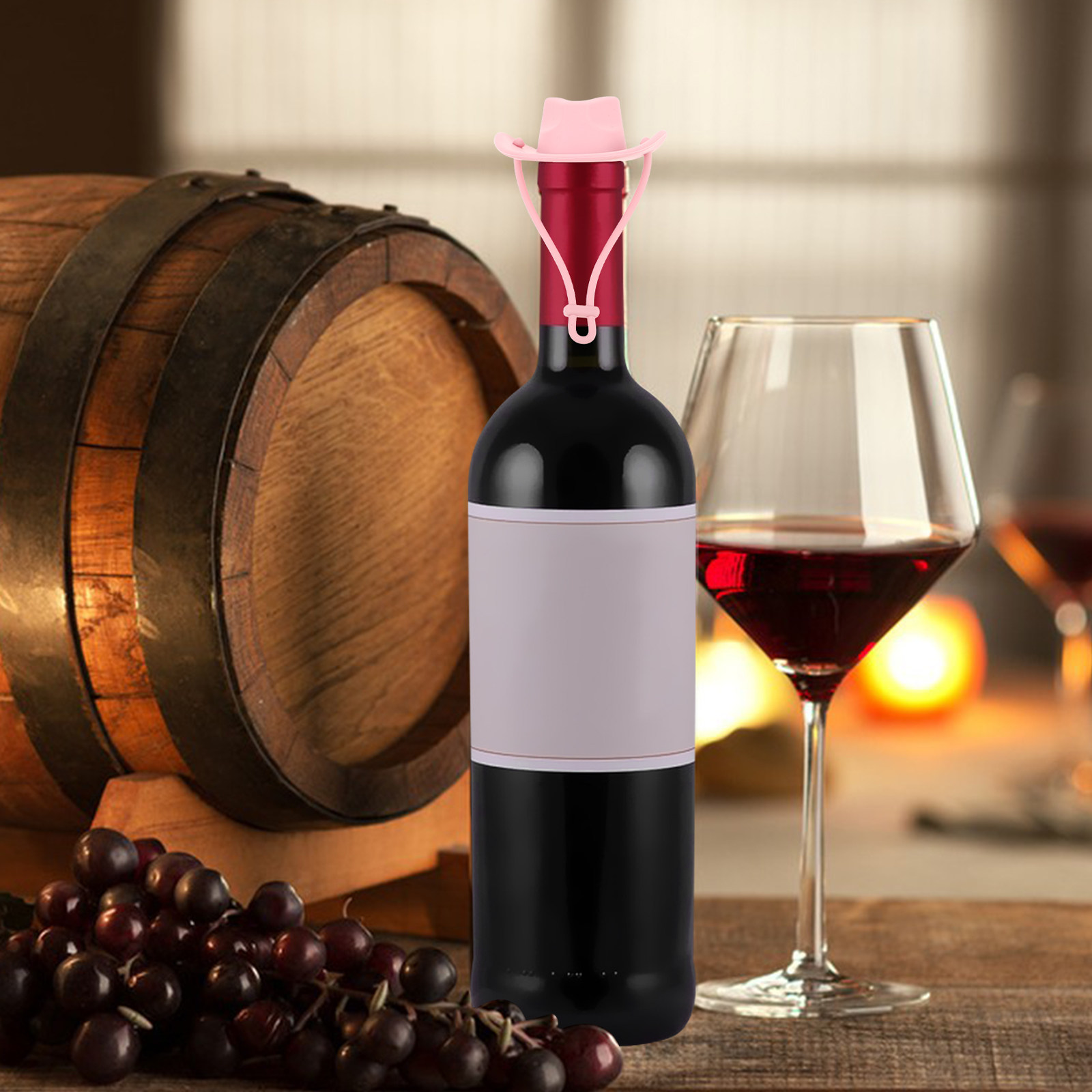 Reusable Silicone Bottle Stopp - Wine Beer Hat ulasan dan harga