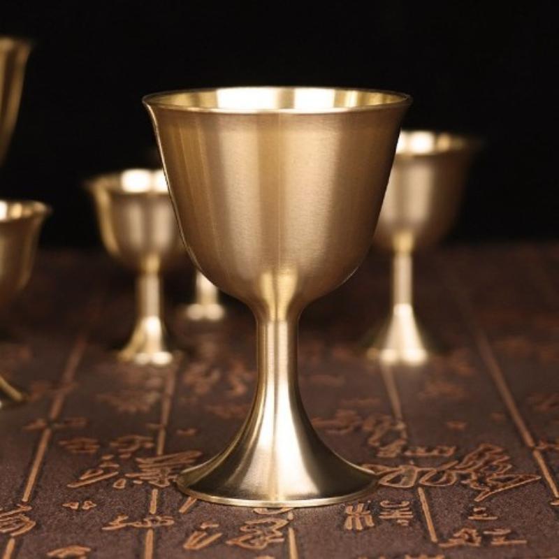 Retro Brass Copper Mug, Exquis - Wine Beer Glass ulasan dan harga
