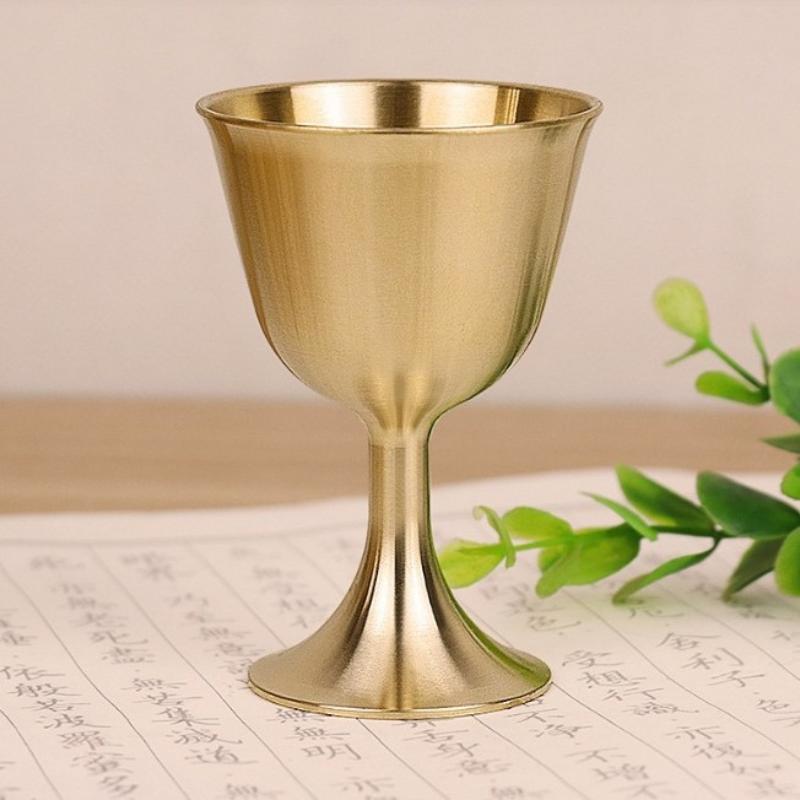 Retro Brass Copper Mug, Exquis - Wine Beer Glass ulasan dan harga