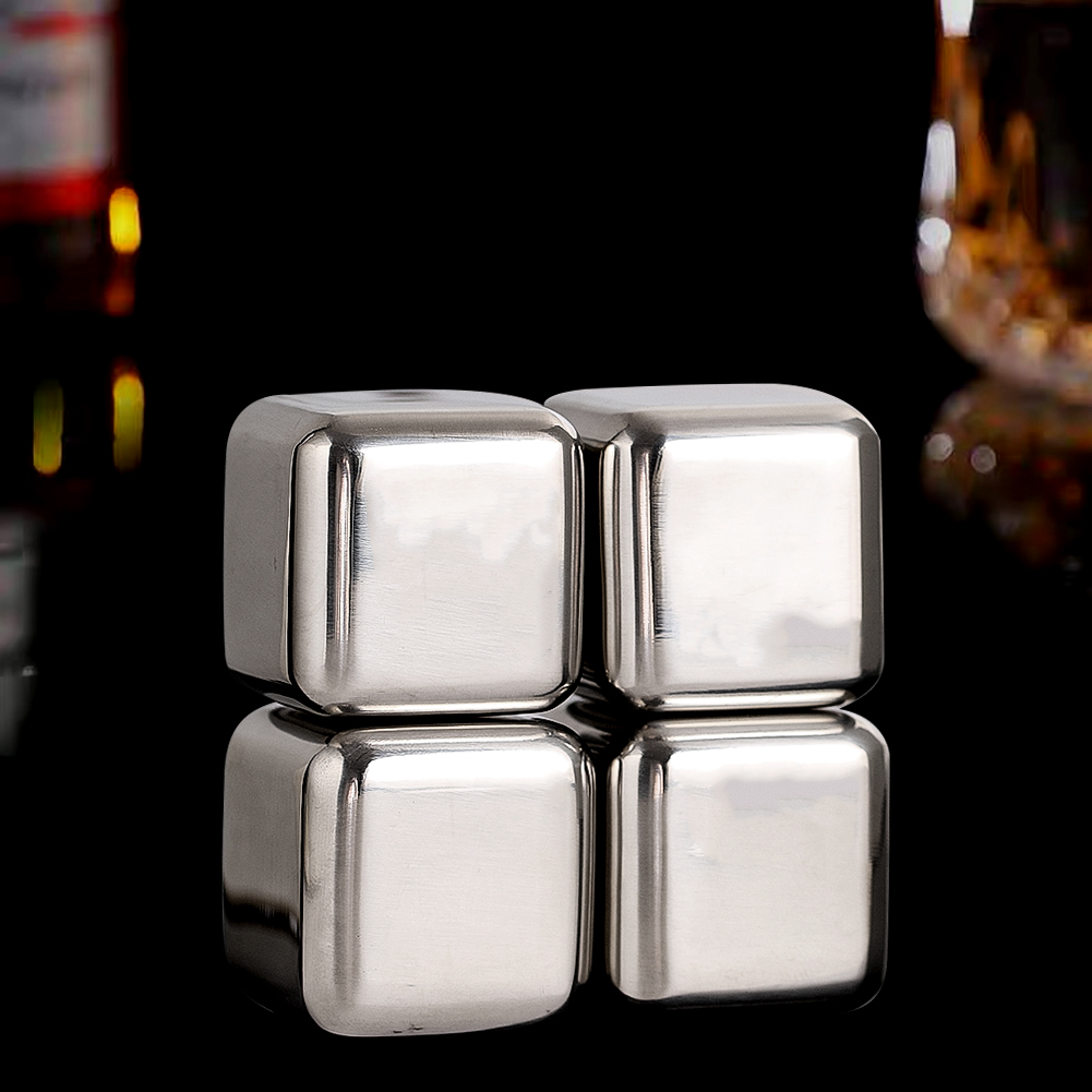 4pc Reusable Stainless Steel I - Wine Beer Jp ulasan dan harga