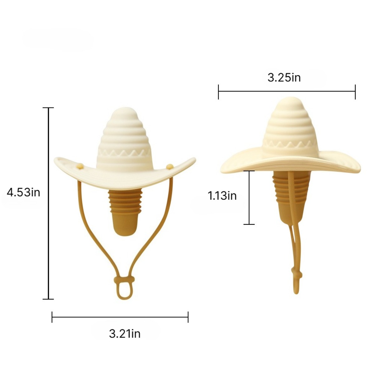Cowboy Hat Wine Bottle Stopper - Wine Beer Hat ulasan dan harga