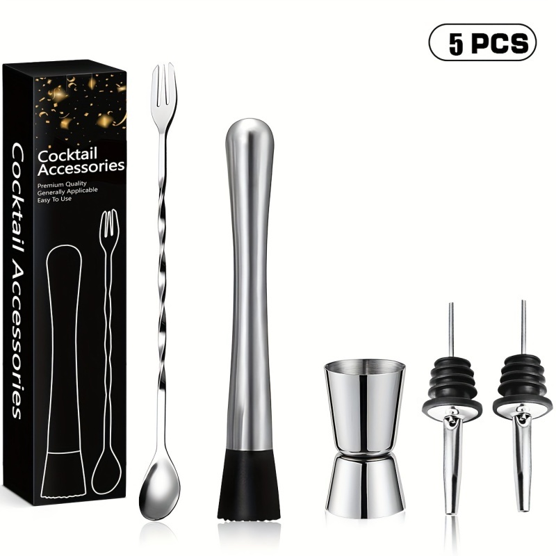 【Stainless Steel & Professiona - Muddler Cocktail Bar ulasan dan harga