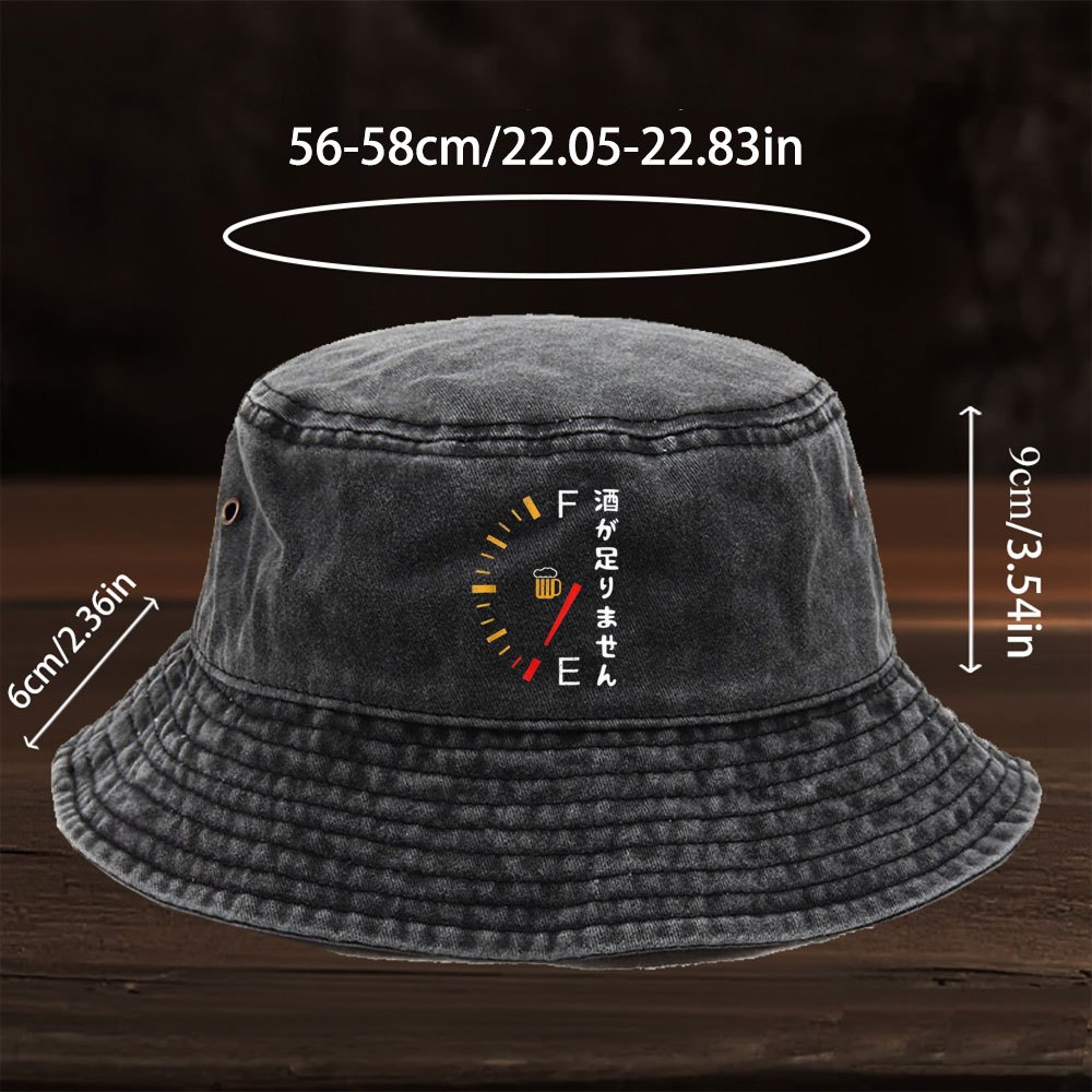 1pc Limited Edition Washed Fis - Wine Beer Hat ulasan dan harga
