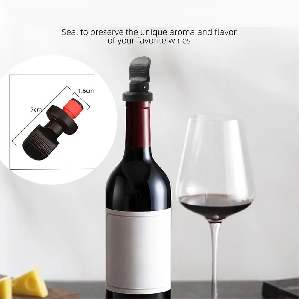 4PackWineBottle Stoppers Whisk - Wine Beer Market ulasan dan harga