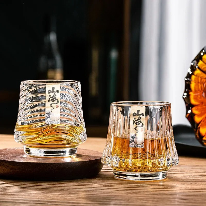 Glass Whiskey Cup Set Shanhai  - Wine Beer Glass ulasan dan harga