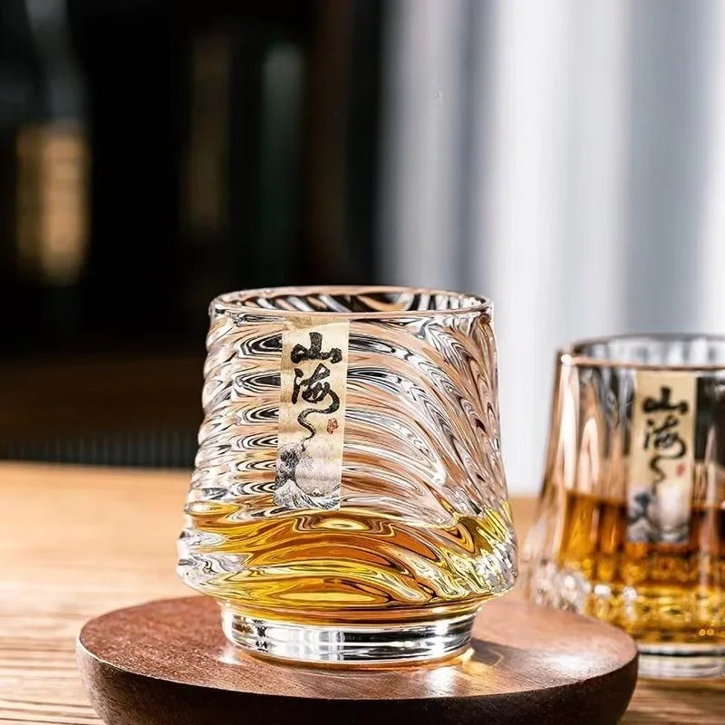 Glass Whiskey Cup Set Shanhai  - Wine Beer Glass ulasan dan harga