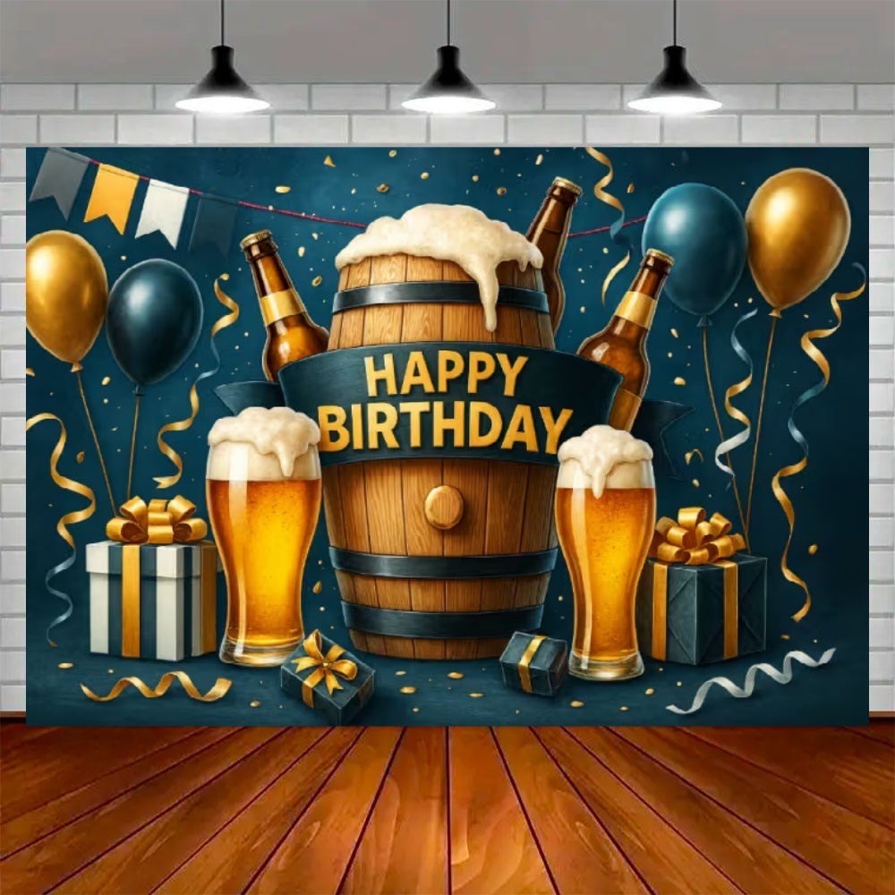 Beer Theme Men's Birthday Part - Wine Beer Garden ulasan dan harga