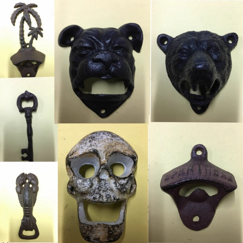 Cast Iron Wall Mounted Bottle  - Wine Beer Garden ulasan dan harga