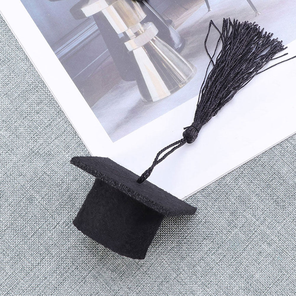 24Pcs Mini Graduation Cap Topp - Wine Beer Hat ulasan dan harga