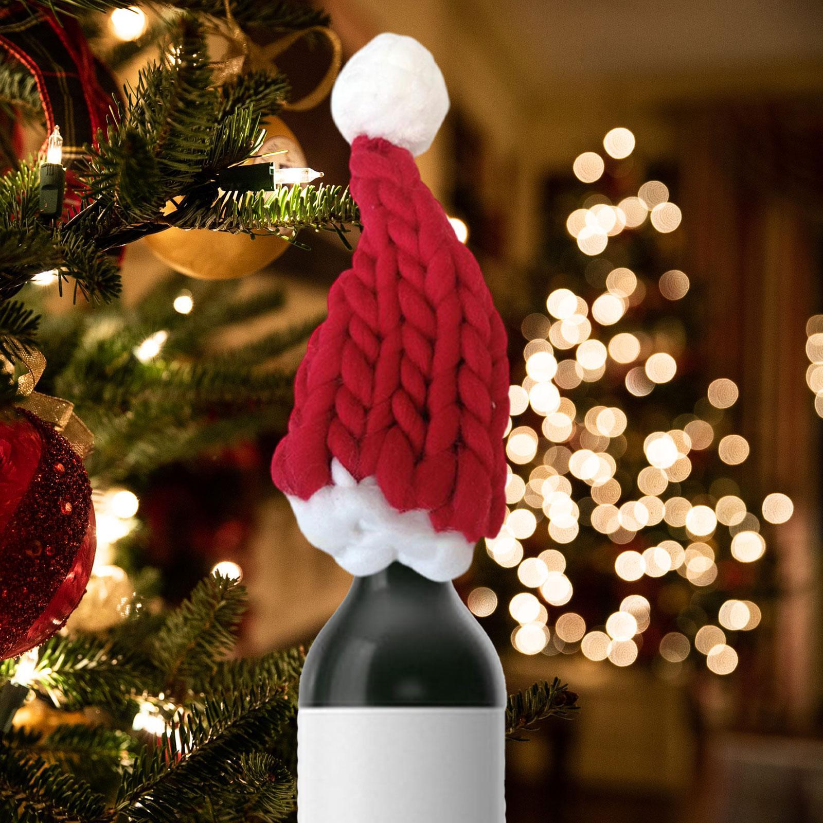 Decorative Santa Hat Christmas - Wine Beer Hat ulasan dan harga