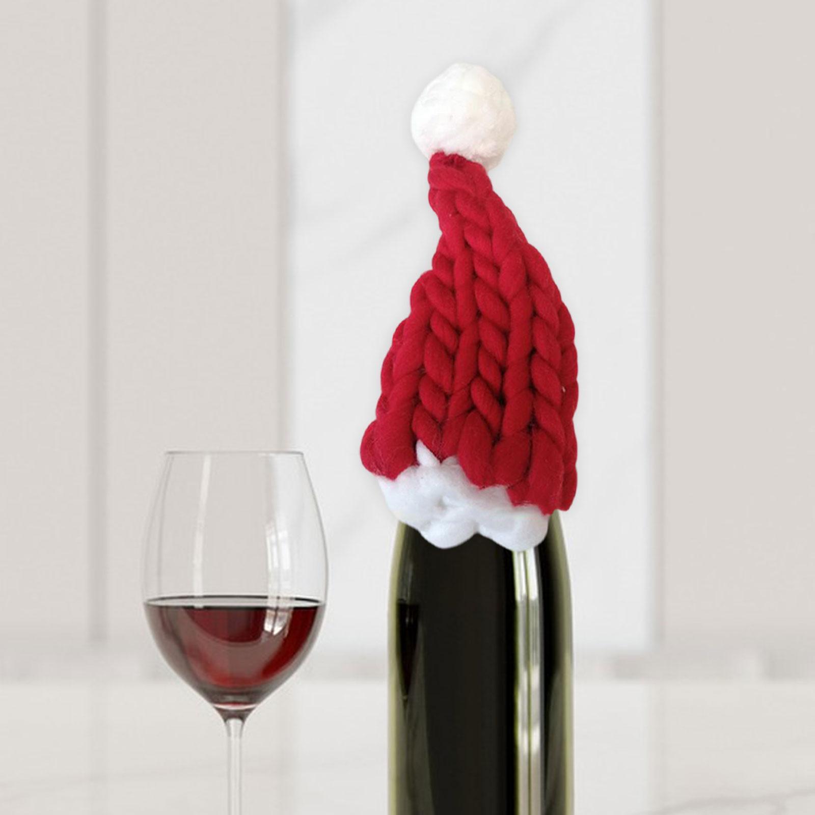Decorative Santa Hat Christmas - Wine Beer Hat ulasan dan harga