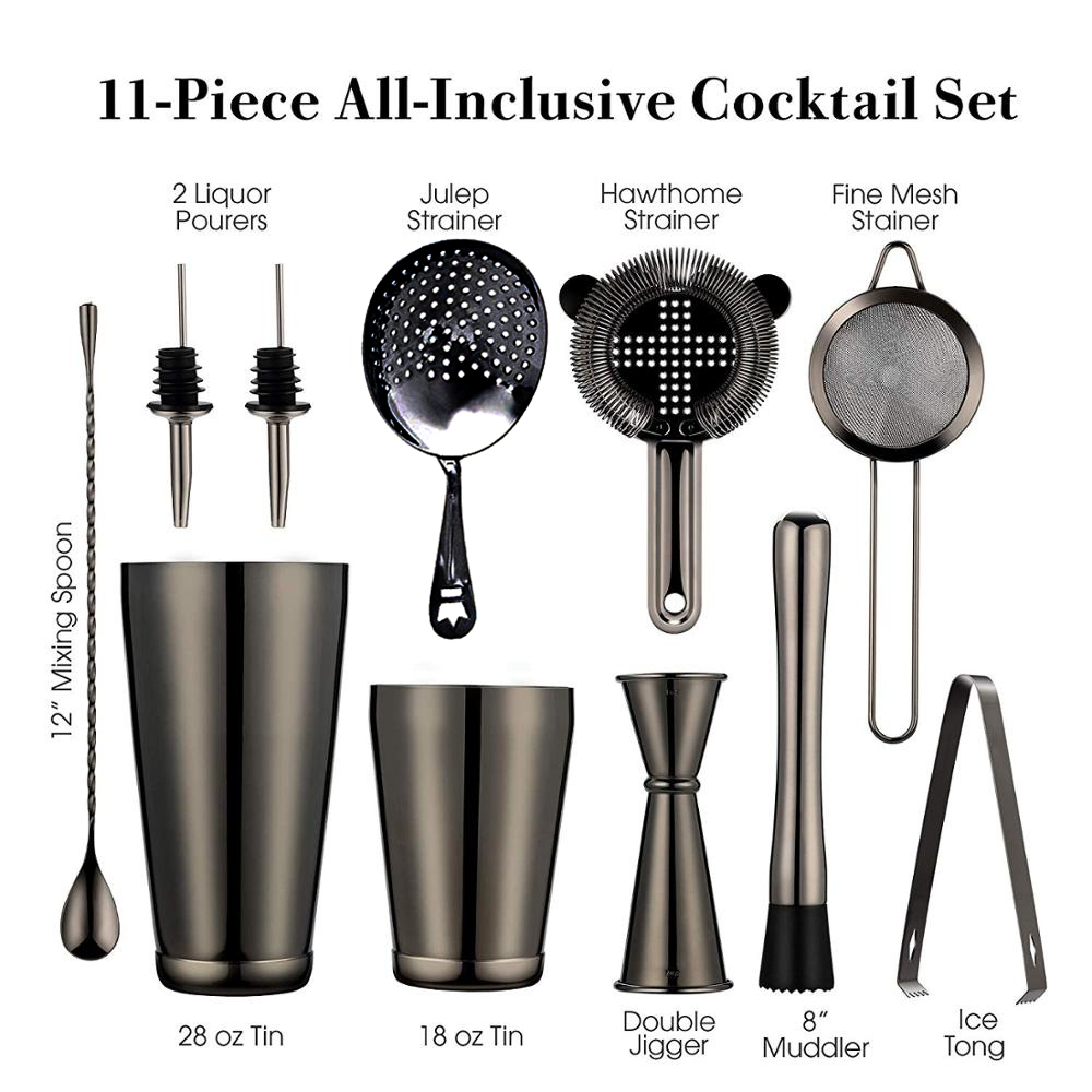Cocktail Shaker Bar Set: 2 Wei - Muddler Cocktail Bar ulasan dan harga