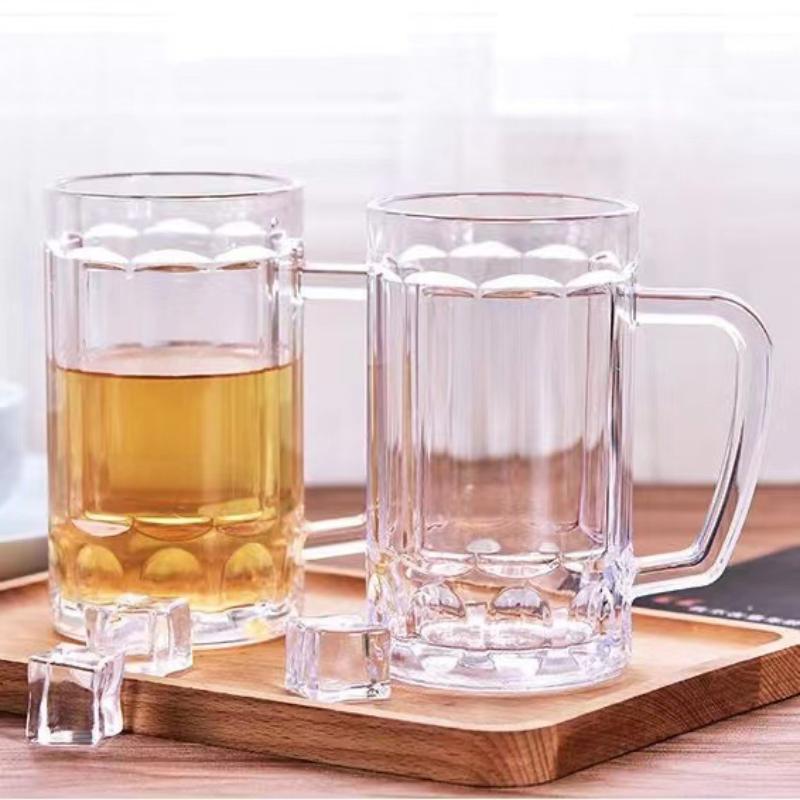 1PCS Acrylic Beer Mug 500ML Un - Wine Beer Glass ulasan dan harga