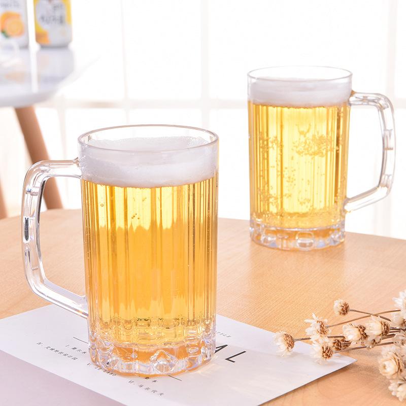 1PCS Acrylic Beer Mug 500ML Un - Wine Beer Glass ulasan dan harga