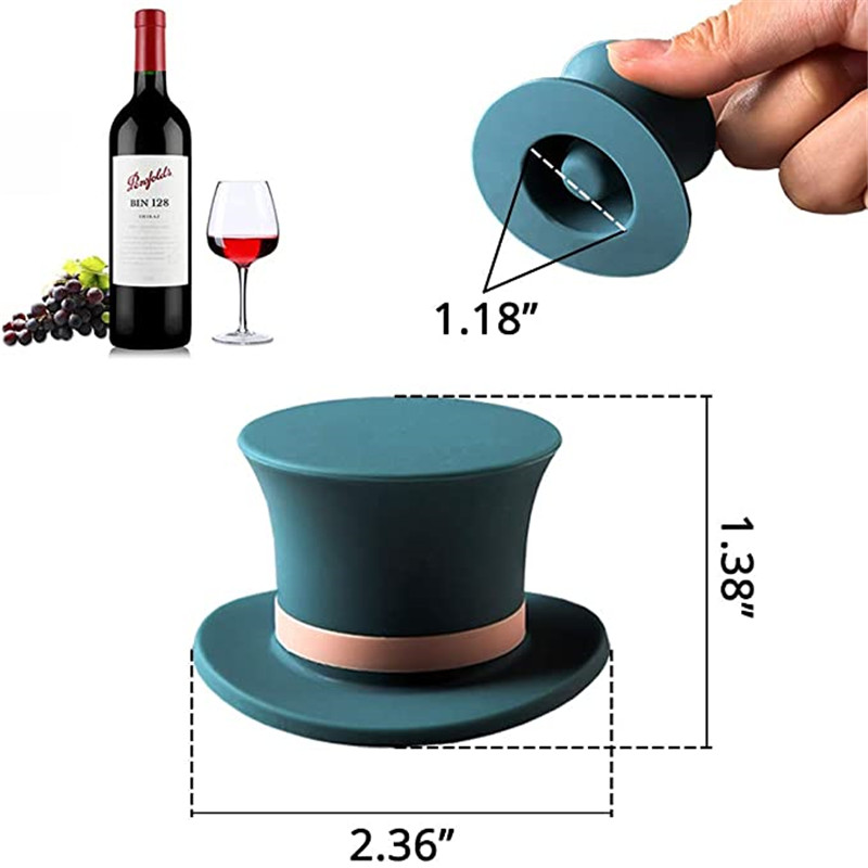 Creative Hat Shape Silicone Wi - Wine Beer Hat ulasan dan harga