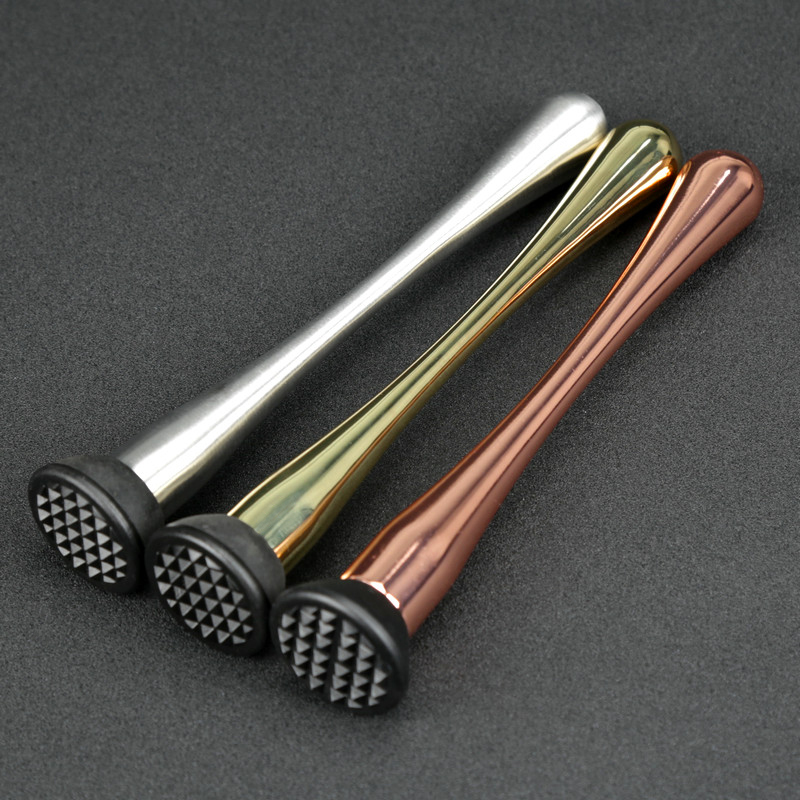 Stainless Steel Cocktail Muddl - Muddler Cocktail Bar ulasan dan harga
