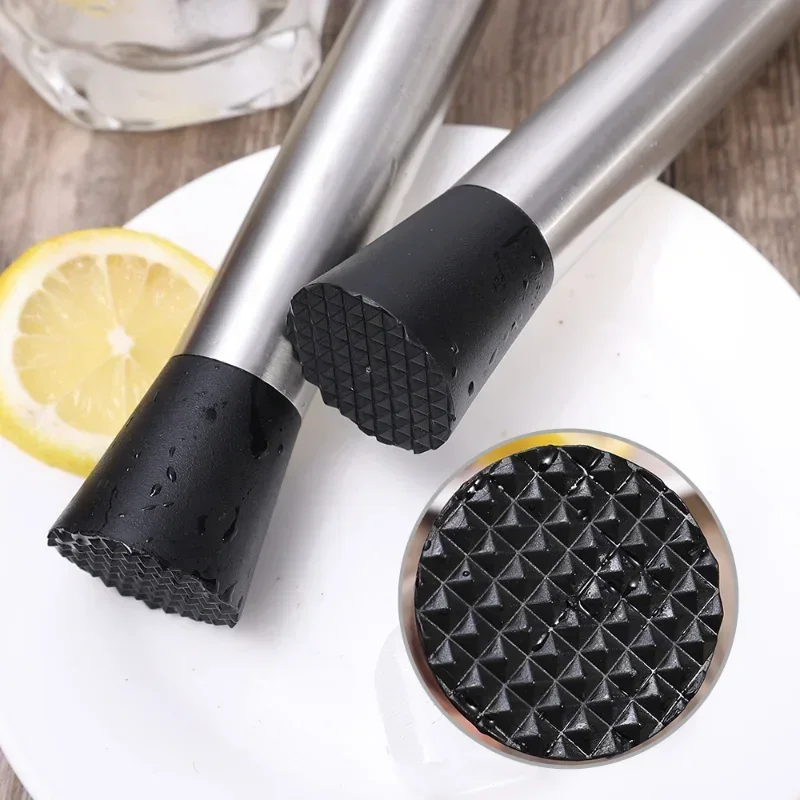 Stainless Steel Crushed Ice Ha - Muddler Cocktail Bar ulasan dan harga